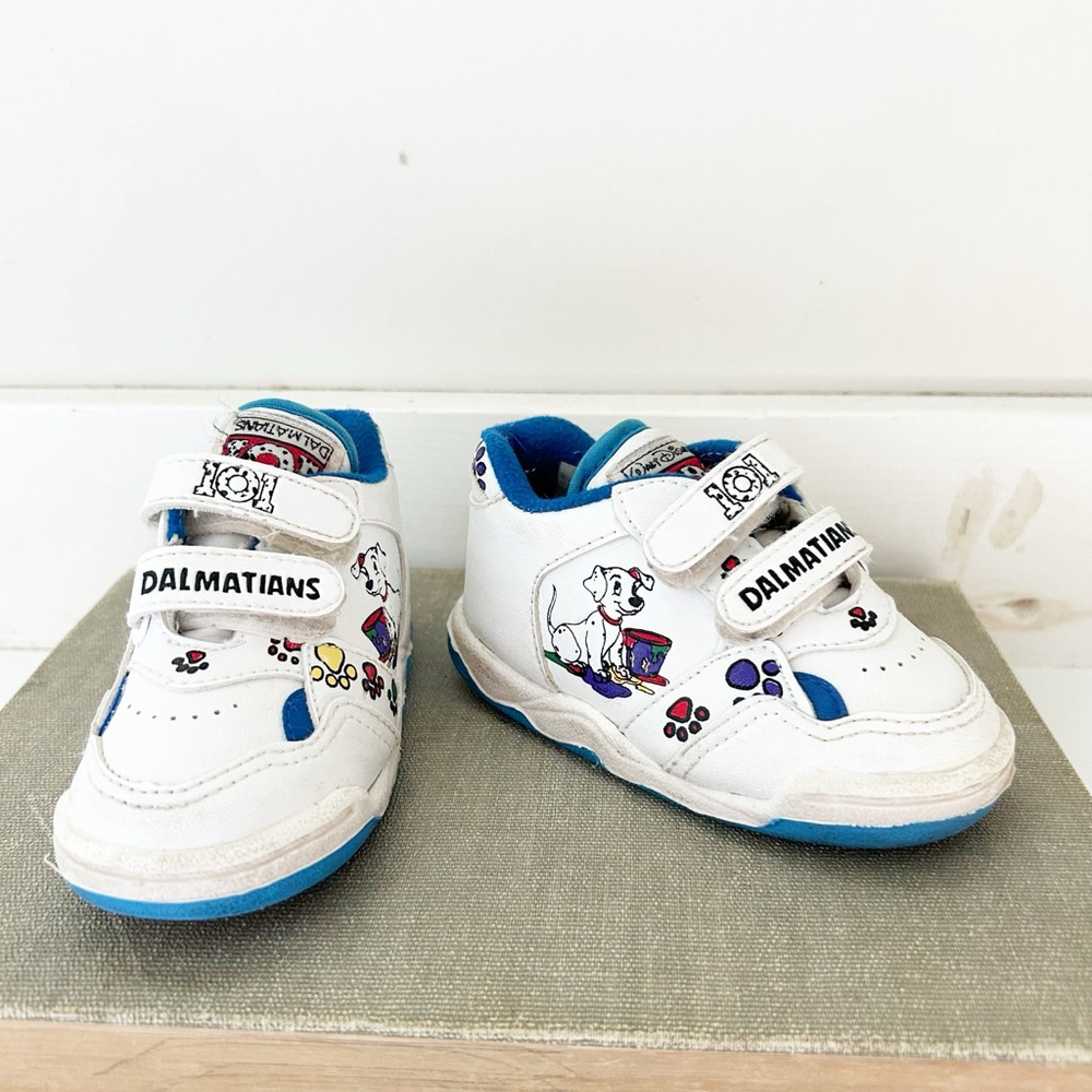 Vintage 90’s Disney’s 101 Dalmatians Sneakers Size 4 Rare & Hard to Find